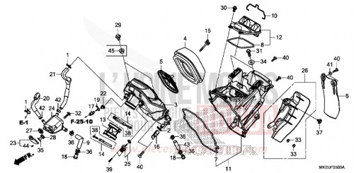 FILTRE A AIR CRF450LK de 2019